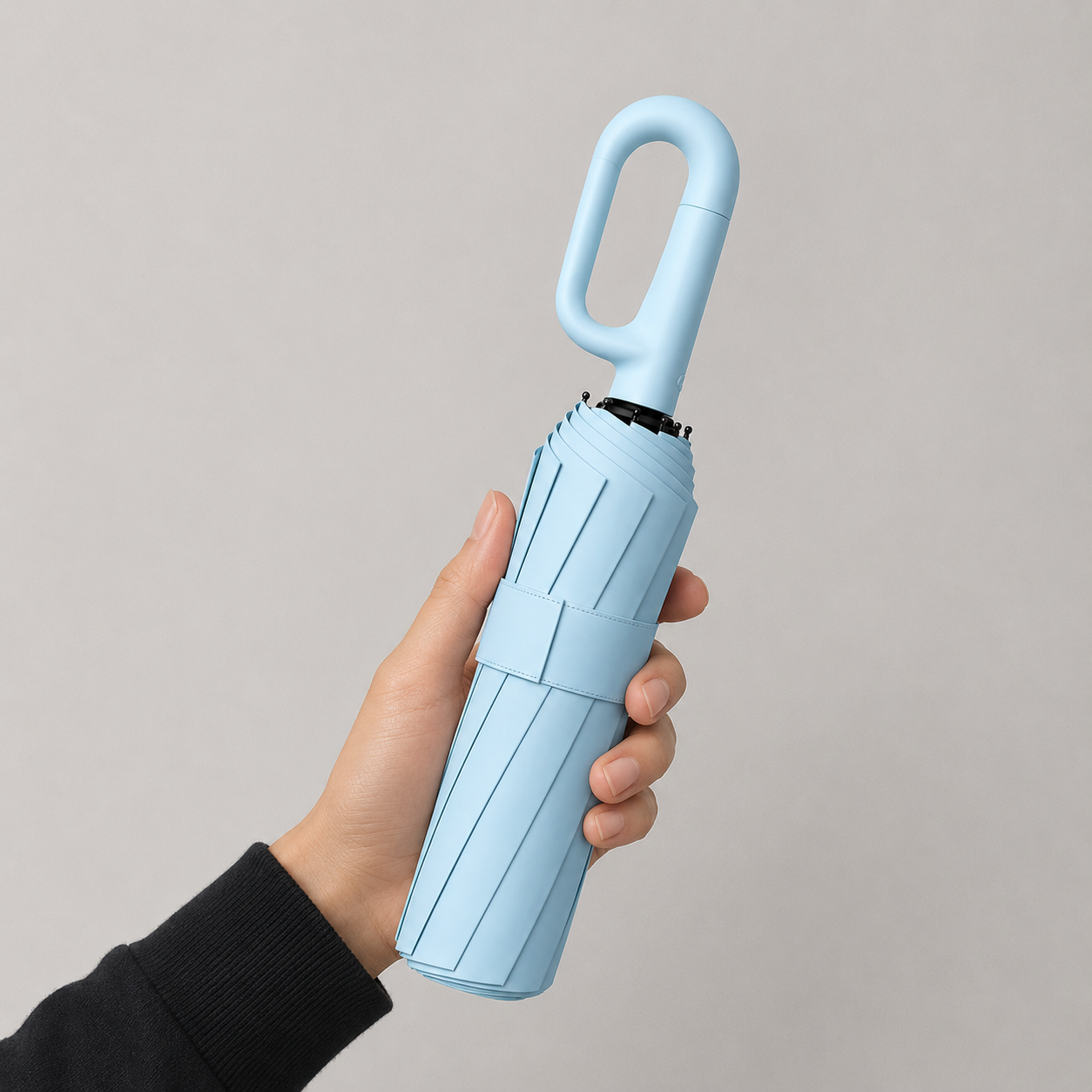 Parapluie Pliable Automatique à Anneau